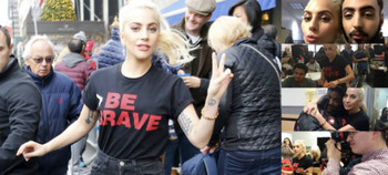 Lady Gaga canta Million Reasons en un centro de apoyo de jóvenes LGTBQ