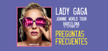 Preguntas frecuentes sobre el Joanne World Tour en Barcelona