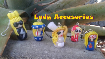  Llaveros de Lady Gaga de "Lady Accesorios"