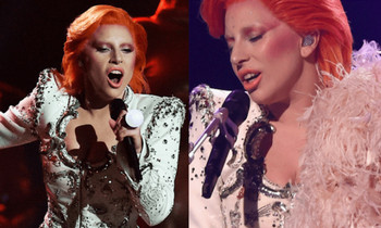 El homenaje de Lady Gaga a David Bowie 