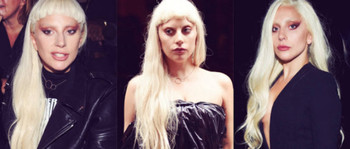 Lady Gaga en la New York Fashion Week 2015