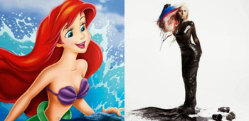Lady Gaga podría ser Ariel en la nueva adaptación de 'La Sirenita' de Disney