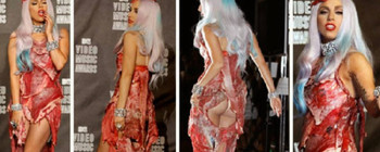 Los vestidos provocativos de Lady Gaga - Parte 2