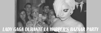 Vídeo resumen de Lady Gaga en la Harper's Bazaar durante la Fashion Week NY 2014