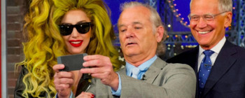 Lady Gaga actúa en Late Show with David Letterman - (02/04/2014)