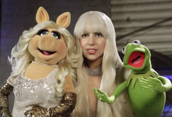 Lady Gaga aparecerá en el tracklist de 'Muppets Most Wanted'